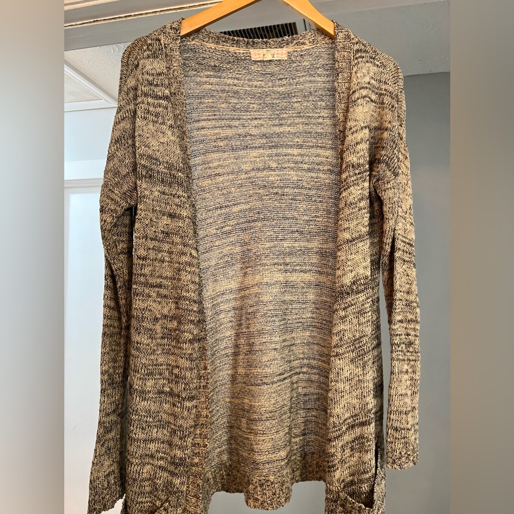 Pink Republic Long Sleeve Cardigan with Pockets